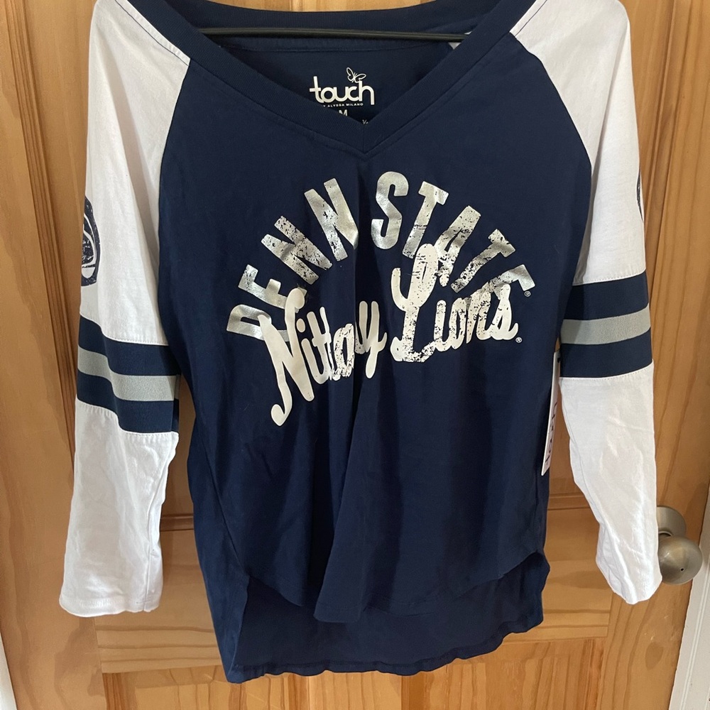 New With Tags, Women’s Size Medium Penn State Long Sleeve Shirt - Picture 6 of 6